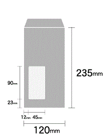 封筒サイズ